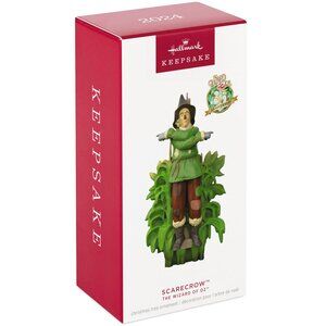 New! Wizard of Oz Scarecrow 85th Anniversary Hallmark Keepsake Ornament 2024